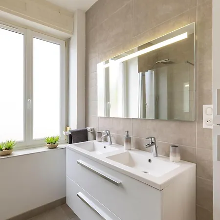 De Prestige Au Centre Climatise Avec Jardin Prive *