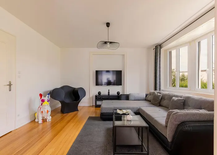 De Prestige Au Centre Climatise Avec Jardin Prive Apartamento Colmar