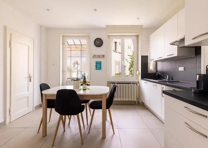 De Prestige Au Centre Climatise Avec Jardin Prive